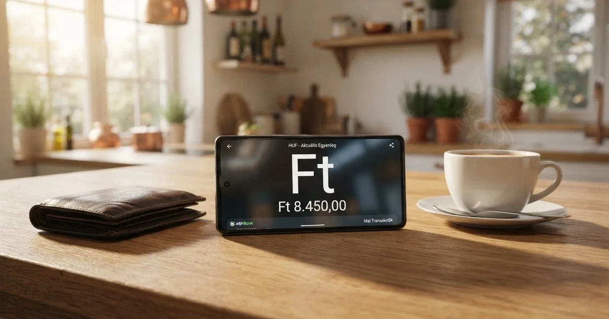 Mobiltelefon egy fa asztalon egy pénztárca és egy csésze kávé mellett — azonnali kifizetés kaszinók